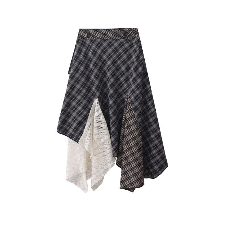 Harmony Mix Check Skirt 233012621