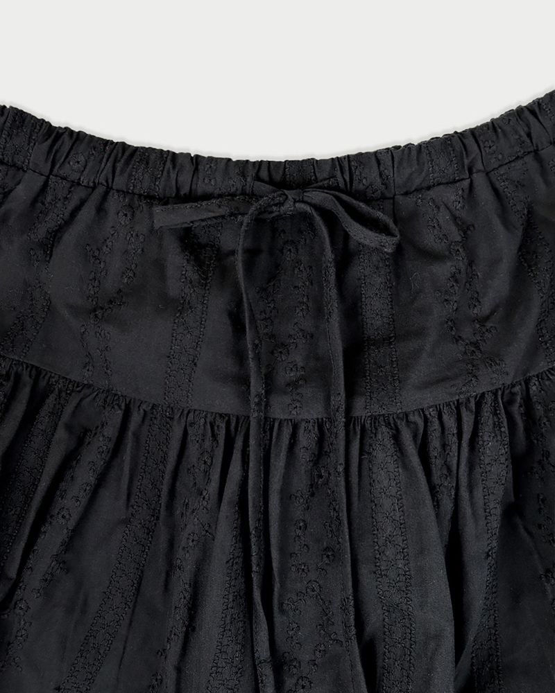 Darling lace skirt_black