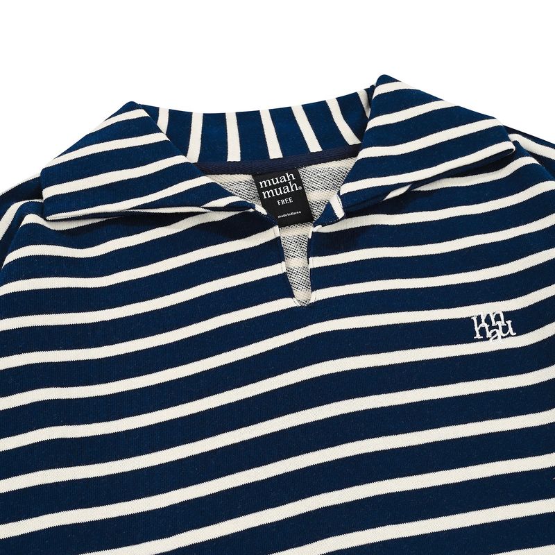 LOGO STRIPE COLLAR MTM