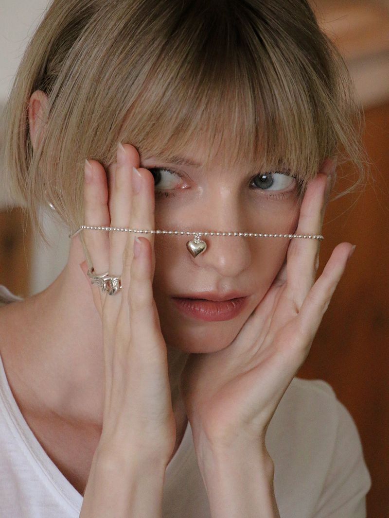 EIGHTMORE（エイトモアー）の「silver925 heart saver necklace SV（Accessories）」