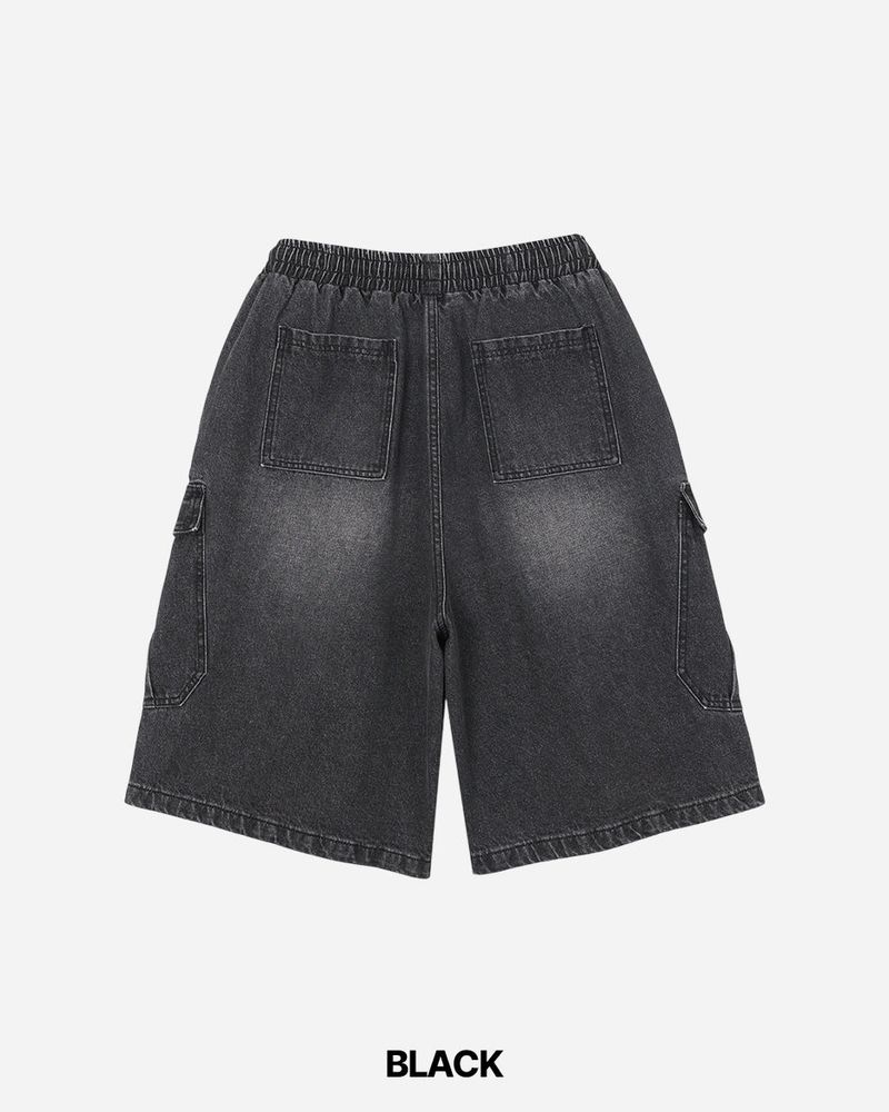Stone Bermuda Denim Pants