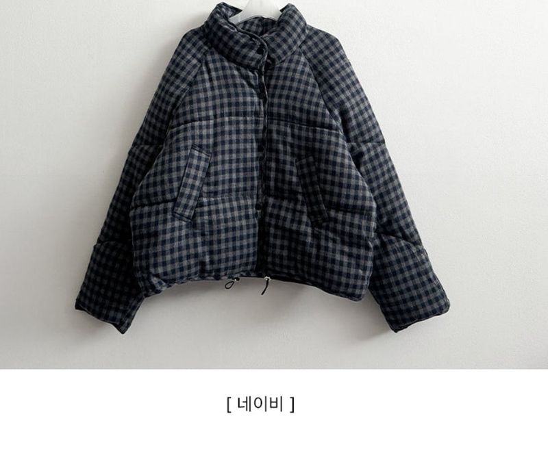Youming Check Padded Jumper