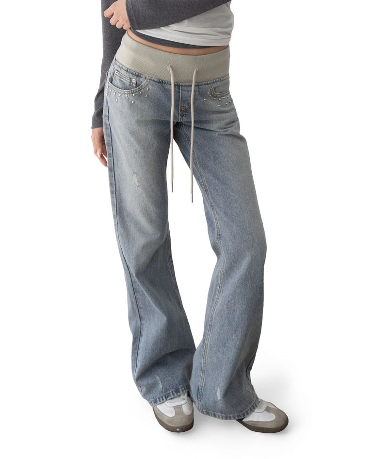 Ruin Layered Banded Bootcut