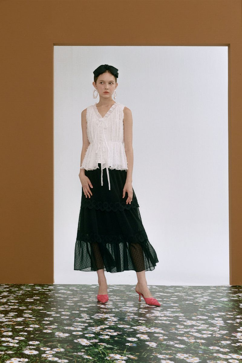 Cancan trimming skirt