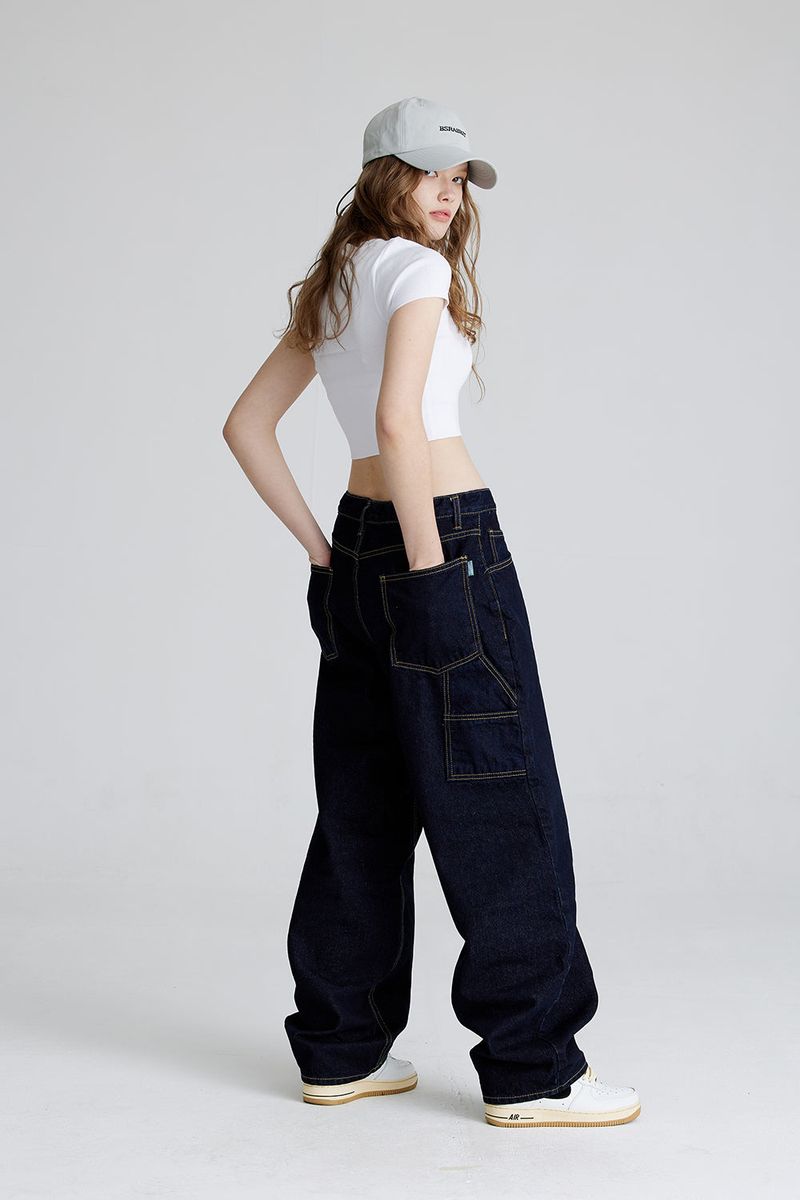 CARPENTER PANTS RAWBLUE