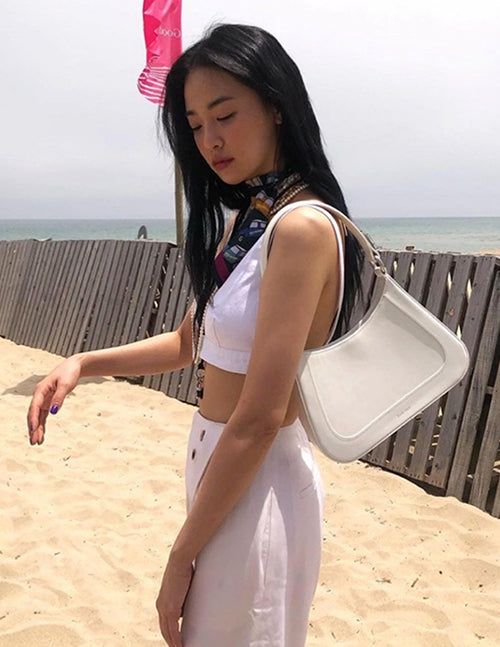 julie bag - white