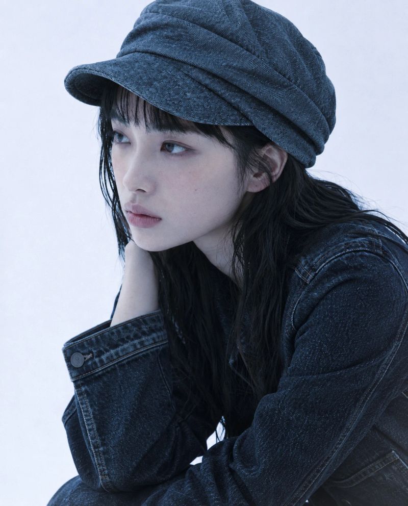 aoyu（アオユ）の「レイヤードドレープキャップ（帽子）」