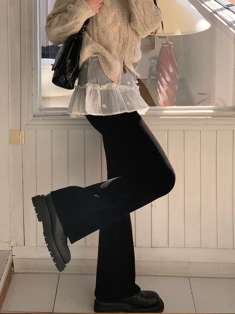 [MADE] Raf Corduroy Long Bootcut Pants