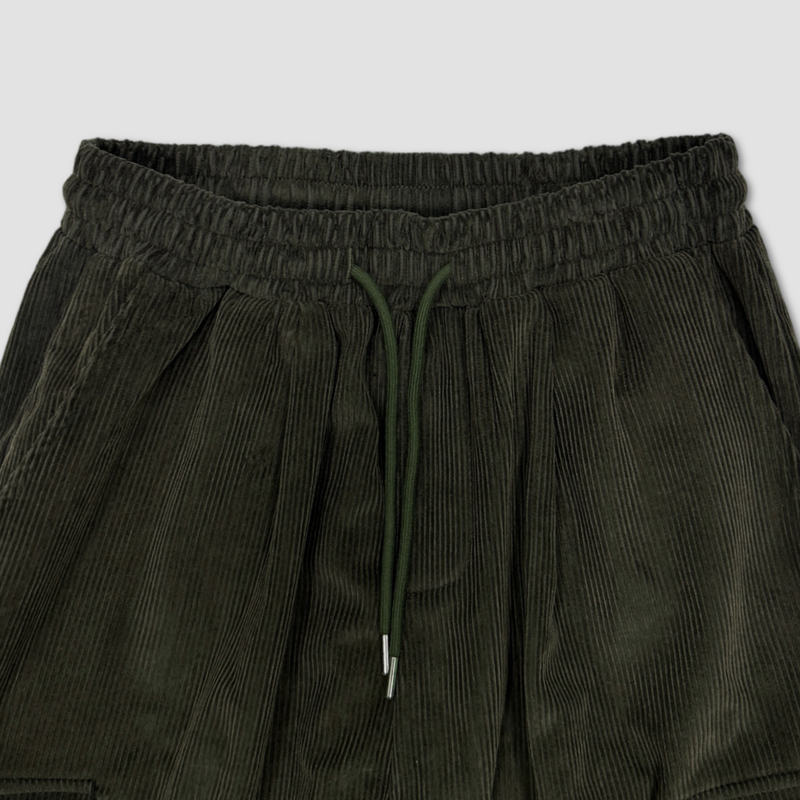 LOG CORDUROY CARGO PANTS
