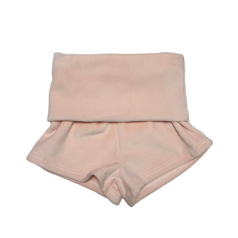 Double drape shorts