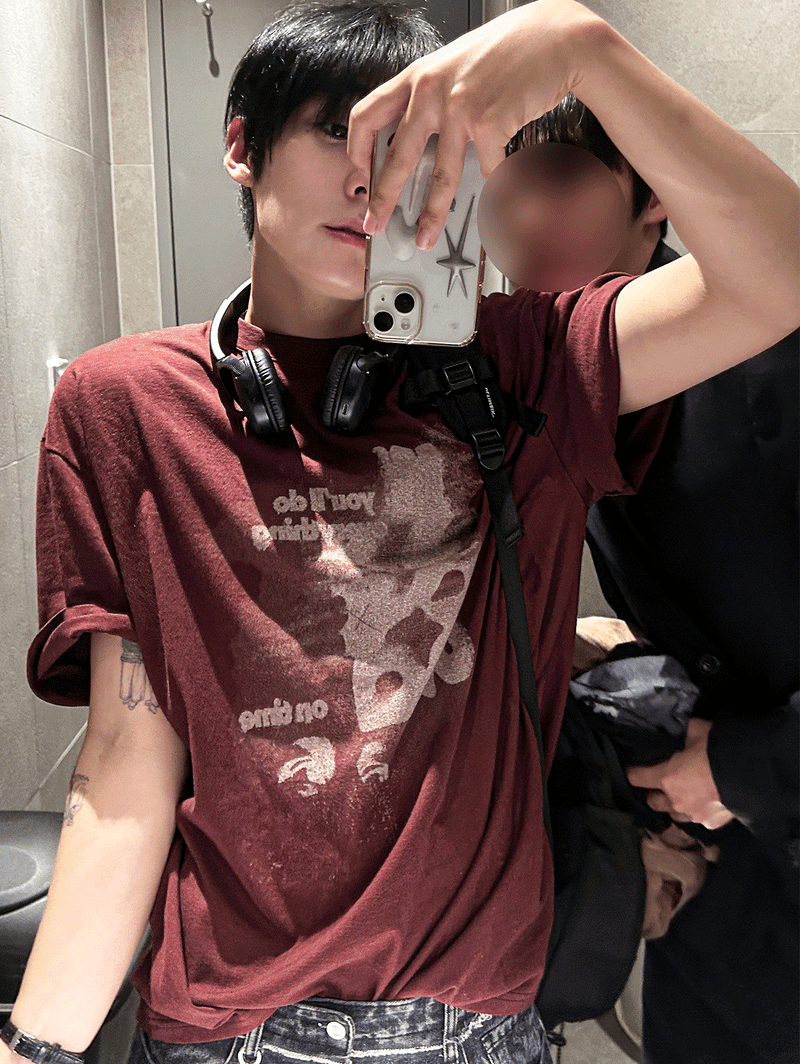 on-time short-sleeved T-shirt
