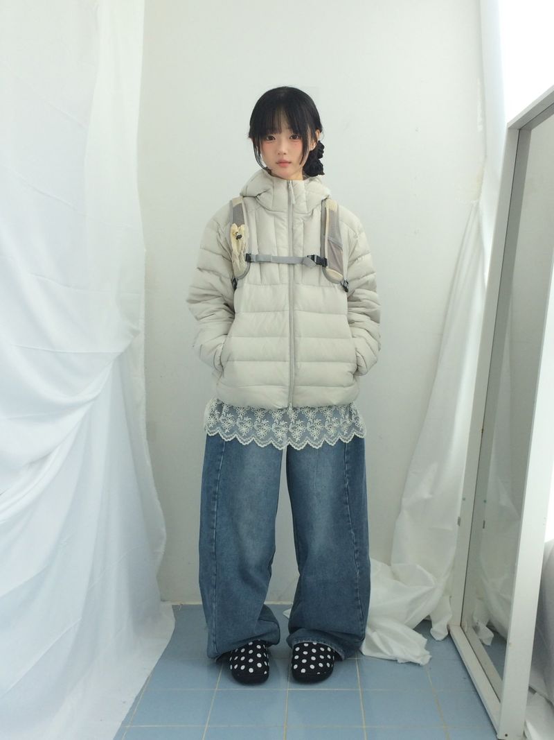 ner.ui.bin（ノエビン）の「カーブドインシジョンバルーンパンツ（パンツ）」