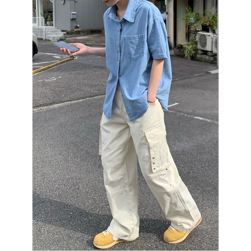 Mundeely denim shirt