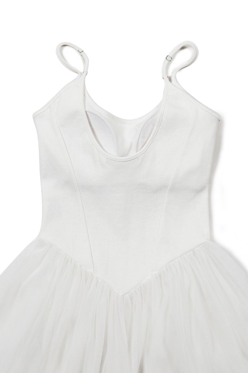 Ballet Layered Dress [Ivory]