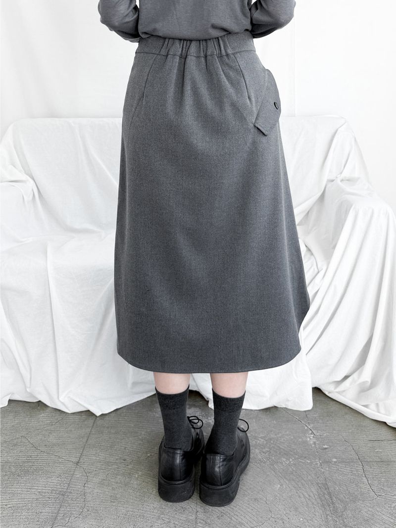 BIG POCKET WRAP SKIRT