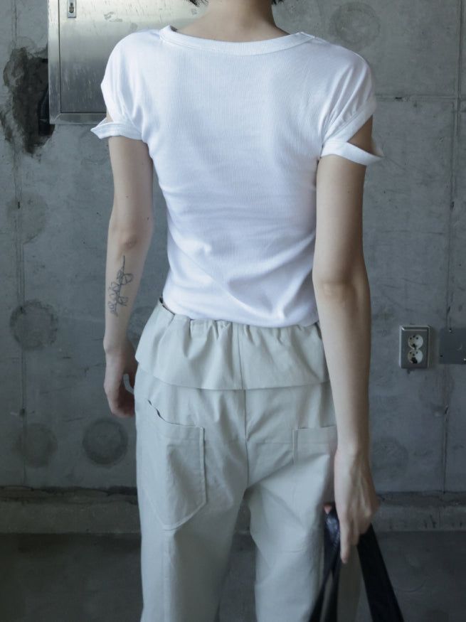 Ser Cutout Short Sleeve Tee