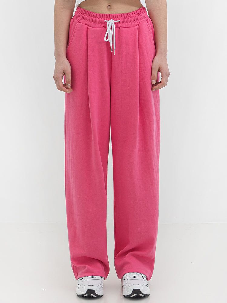 WAAR(ワル)の「P004 BANDING ONE TUCK SWEAT PANTS_PINK(Pants)」