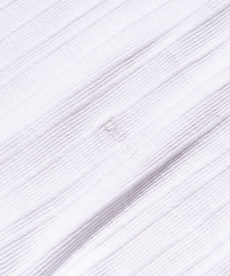 Ringer Sleeveless Top - White/Navy