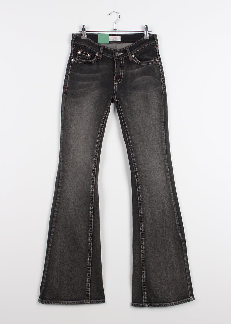 BETTY LOW BOOTS CUT DENIM