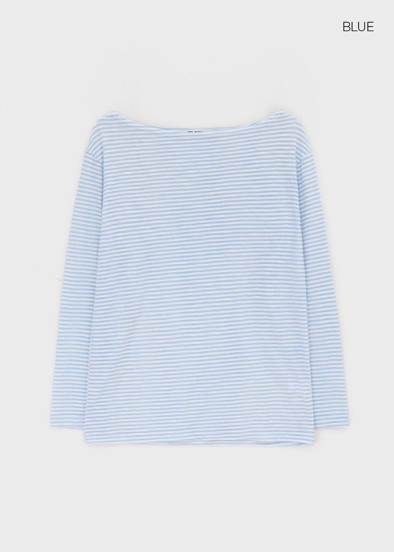 [MADE] Cardmu Summer Stripe Long-Sleeve Tee