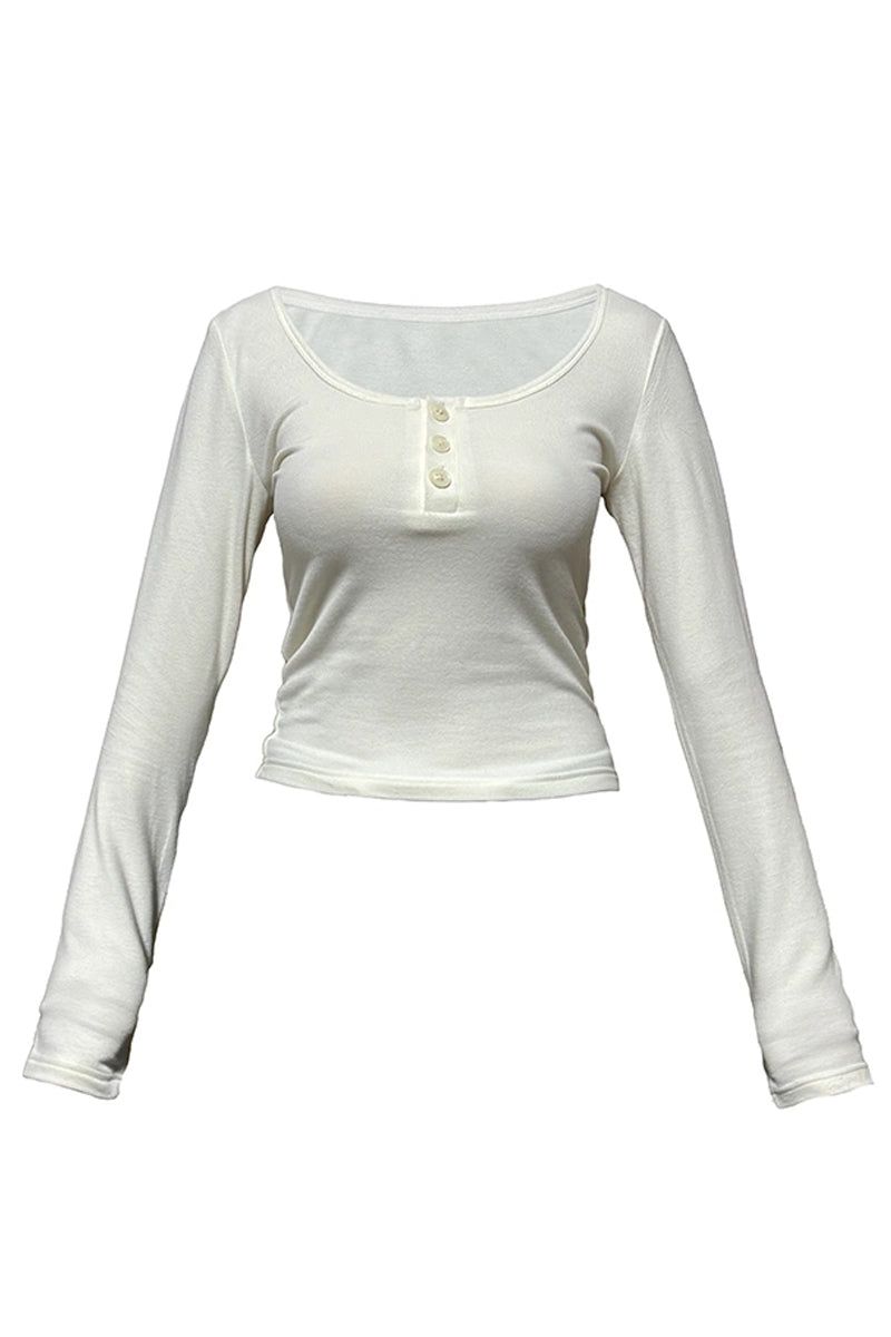 JCAESAR（ジュリウス・シーザー）の「Henry Collar Long Sleeve（Tops）」