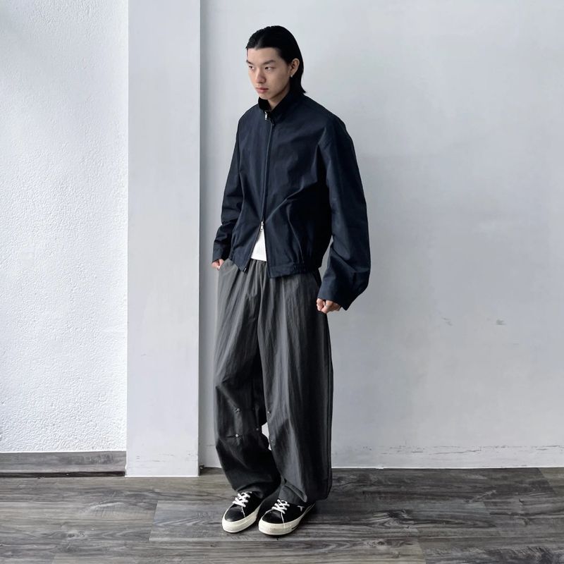 クロップド ユーティリティ ジップ ジャケット