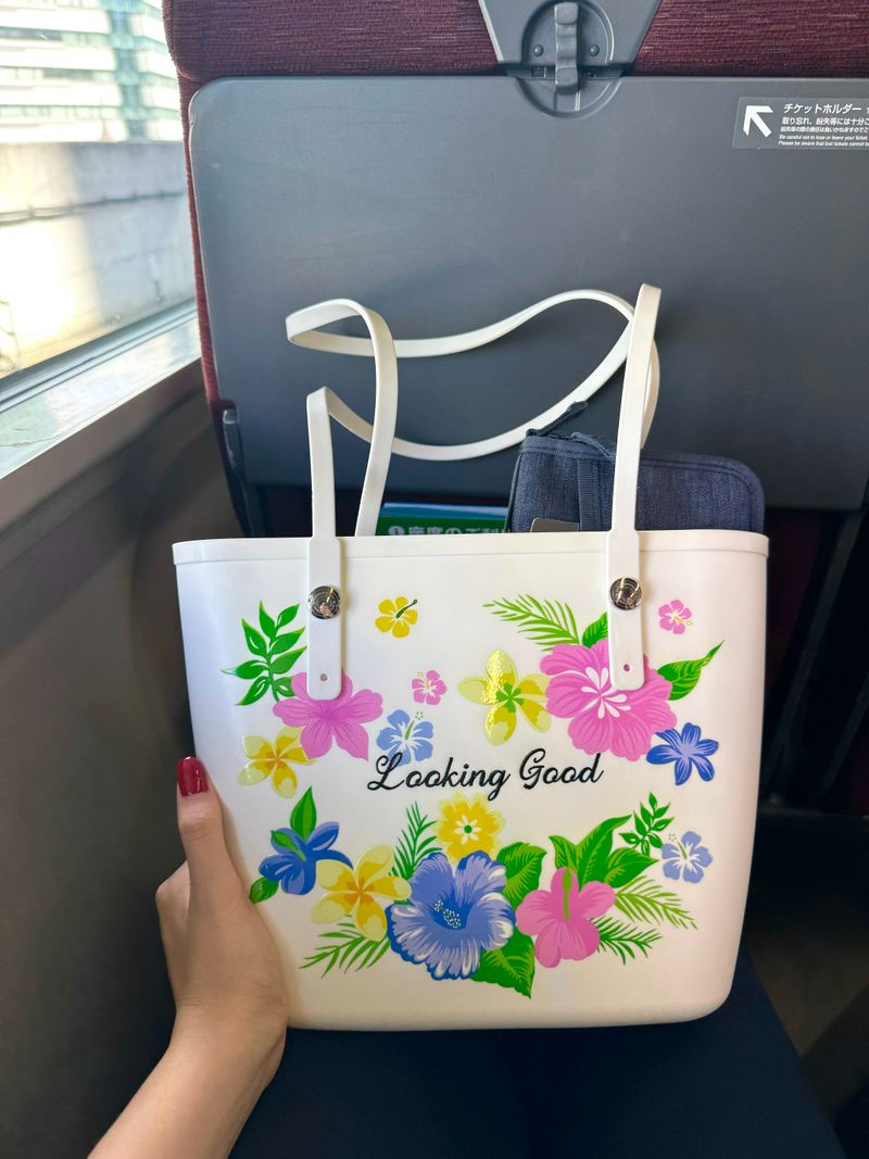 Summer Floral Tote Bag