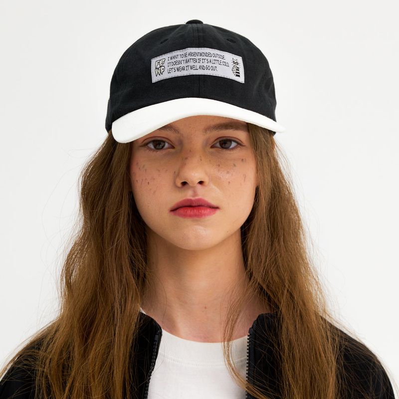 BUKA FLAT BRIM CAP (BLACK)