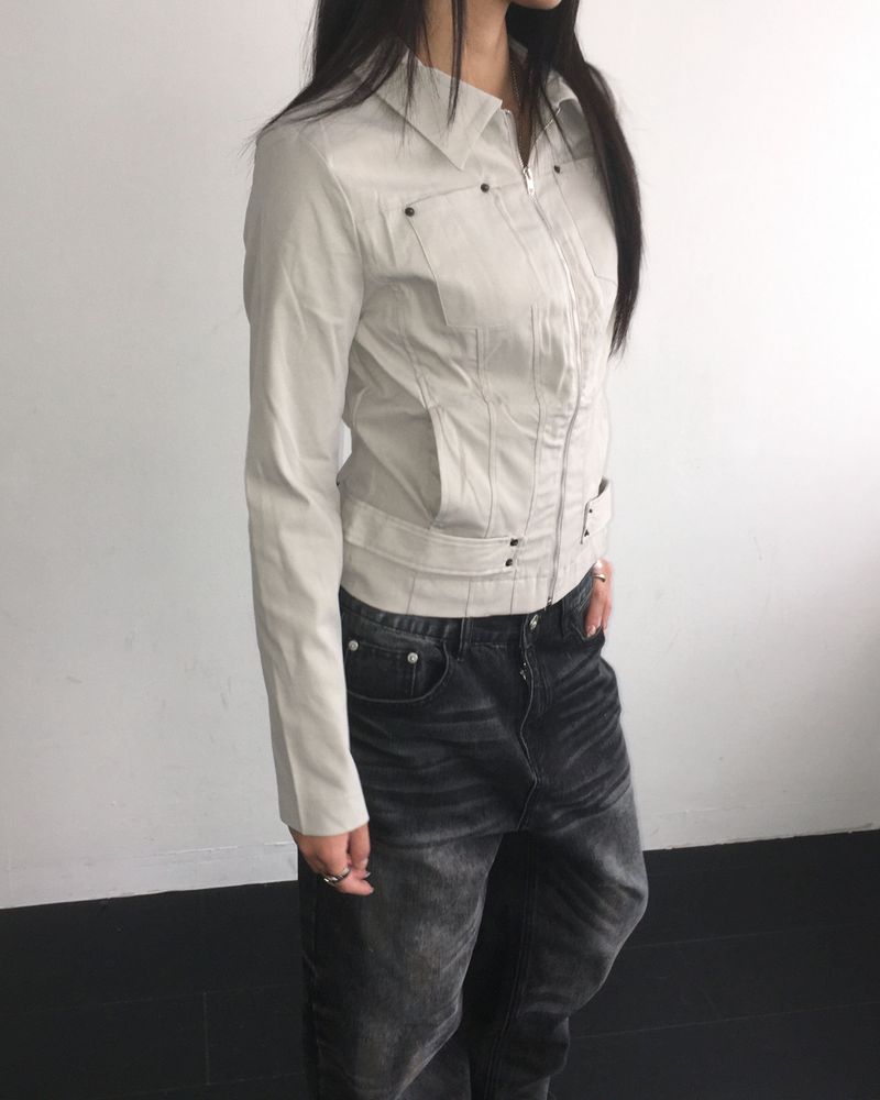 Rivet slim jacket