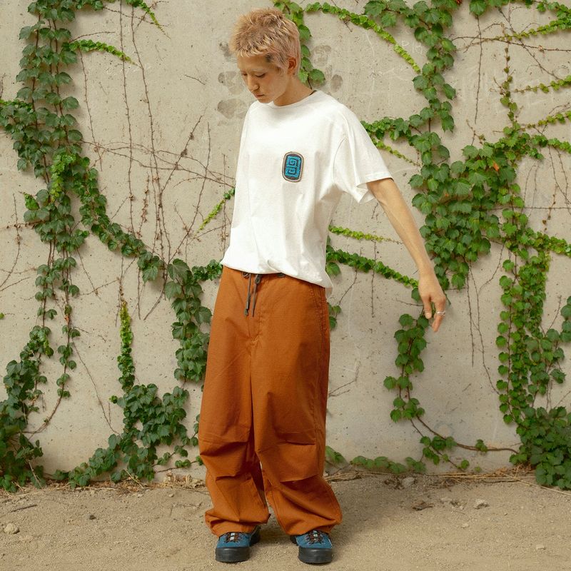Easy ripstop parachute pants / Carrot