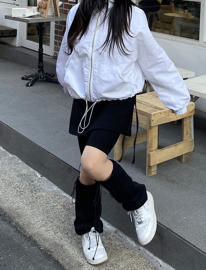 Spring Volume Windbreaker
