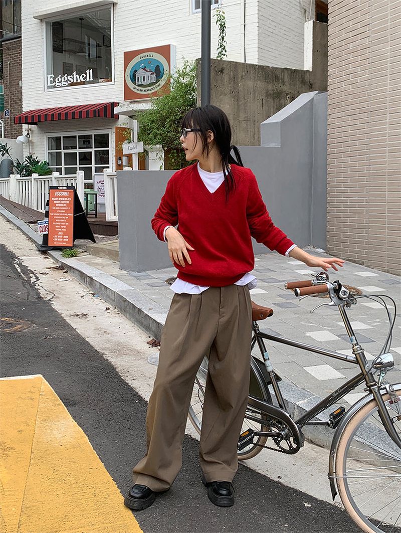 TWO-TUCK BALLOON SLACKS (3C)