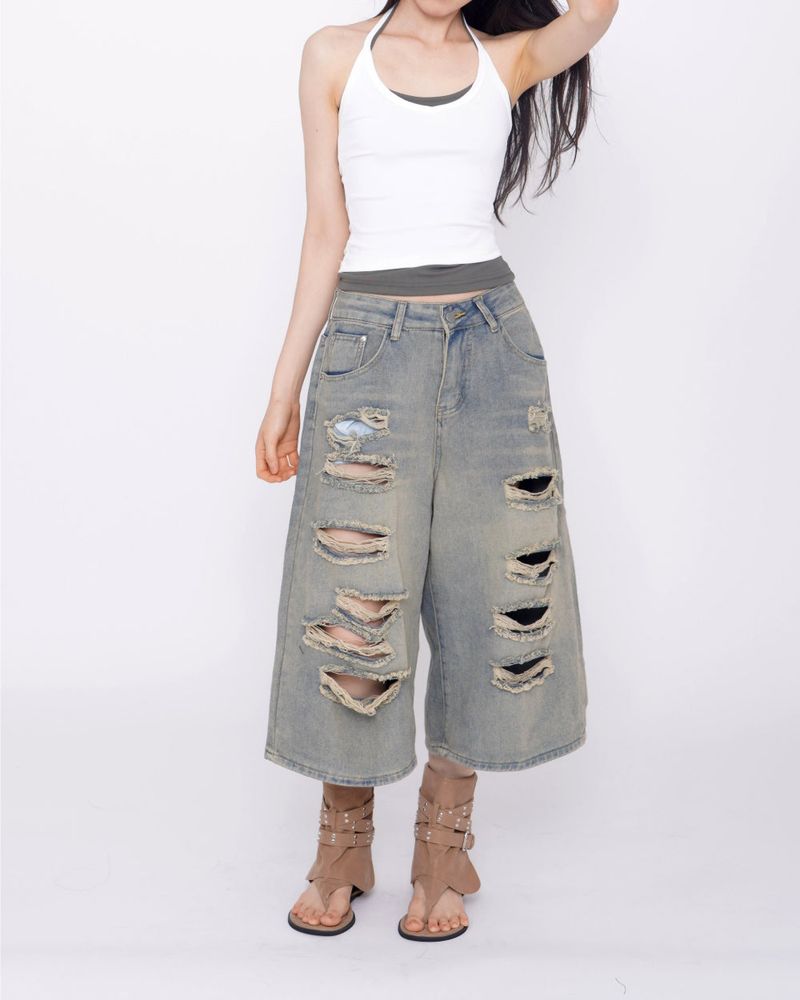 Lenin Layered Halter Sleeveless Set