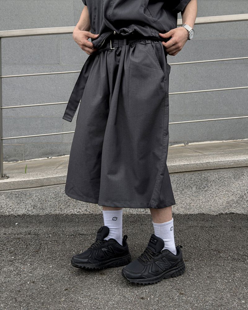 Koz Belted Bermuda Slacks