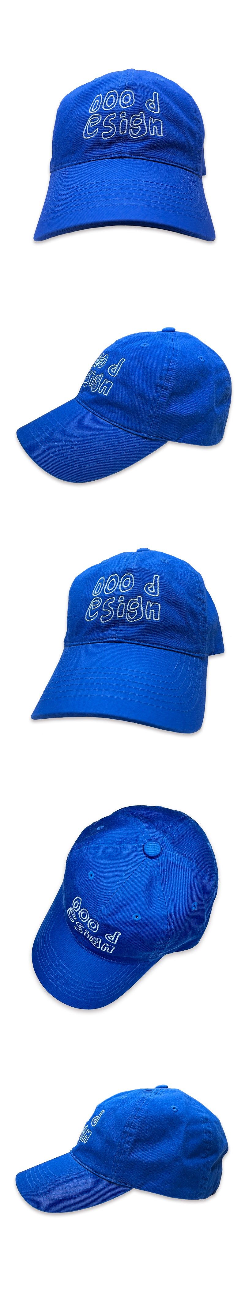 000 Design Ball Cap / Blue