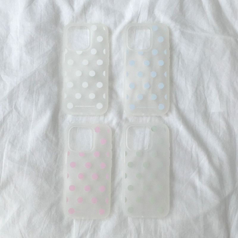 SKYBLUE DOTS CASE ✿