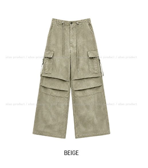 Kao Vintage Washed Cargo Pants