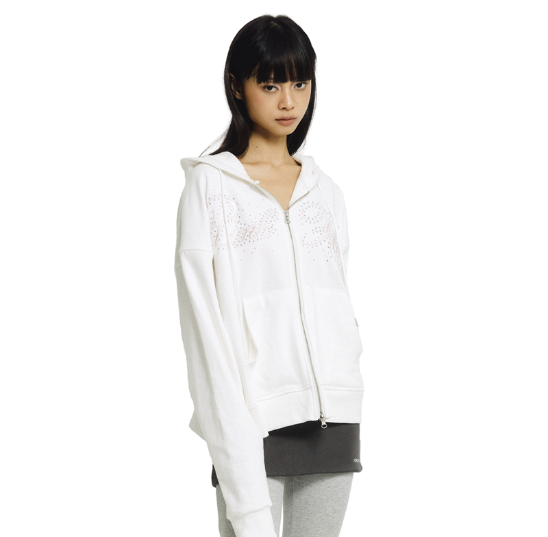 Forusring（フォーラスリング）の「PINK FLAG HOODIE ZIP-UP [3 COLORS]（Jackets/Outerwear）」