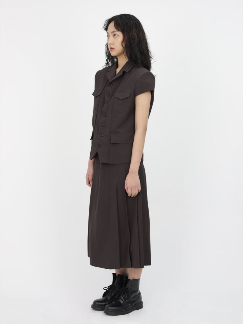 WOOL MULTI POCKET JACKET