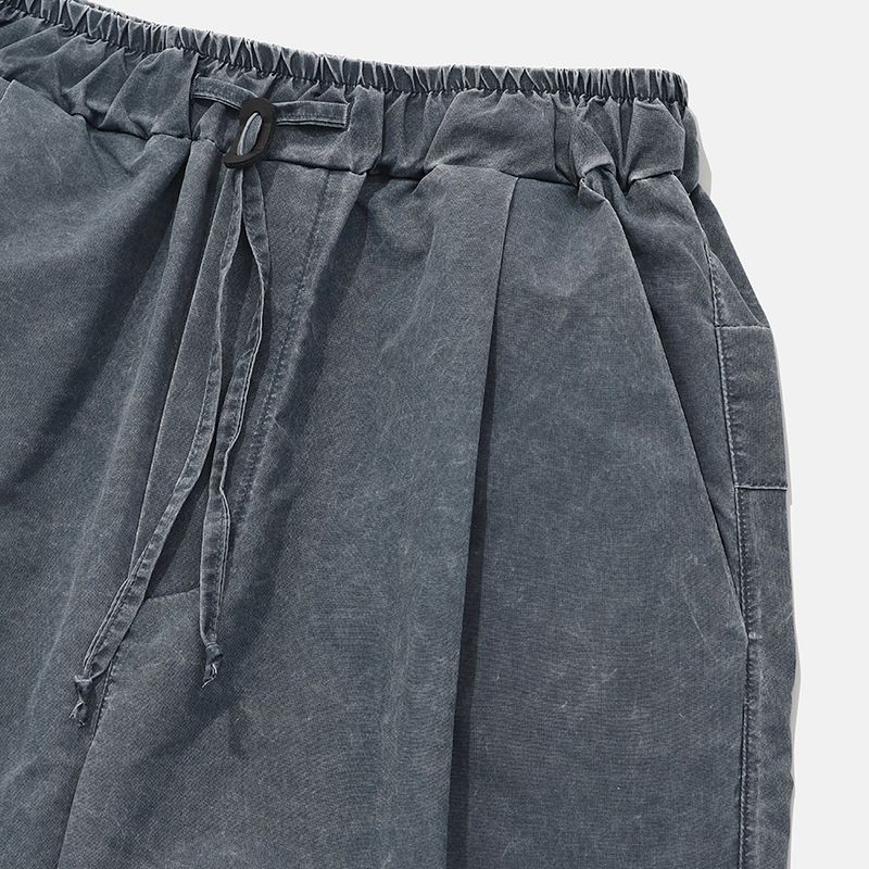 Pigment nylon pants / Dark blue