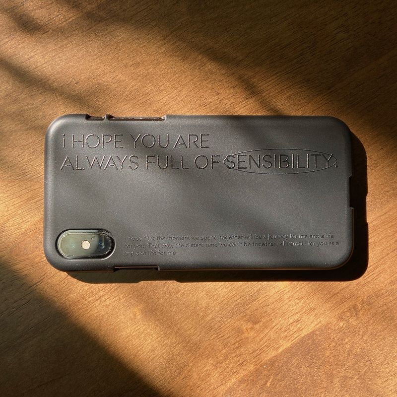 Hope black Jelly case