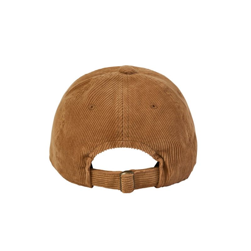 CAT HUMAN LOVE CORDUROY BALL CAP_BEIGE