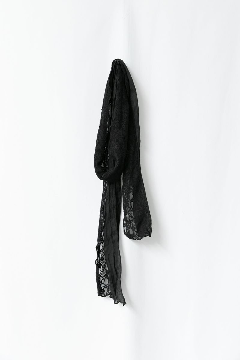 lace see-through muffler(3colors)