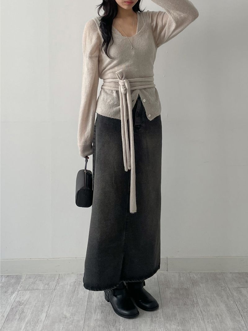 Enne Alpaca Wrap Bustier
