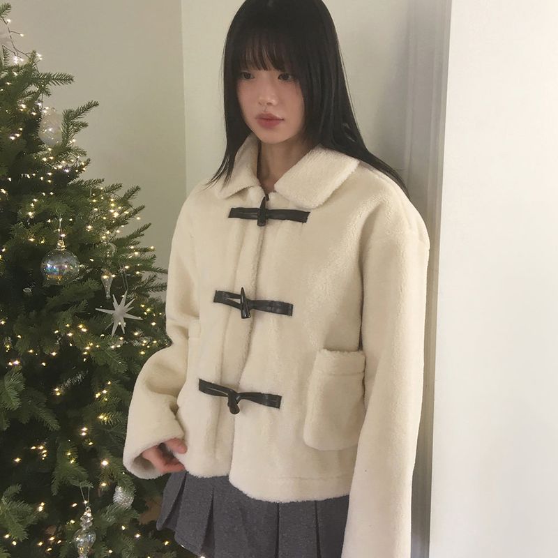 Cabo Collar duffle fur jacket
