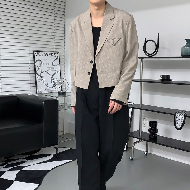 CR Legacy Striped Cropped Jacket (2 colors)
