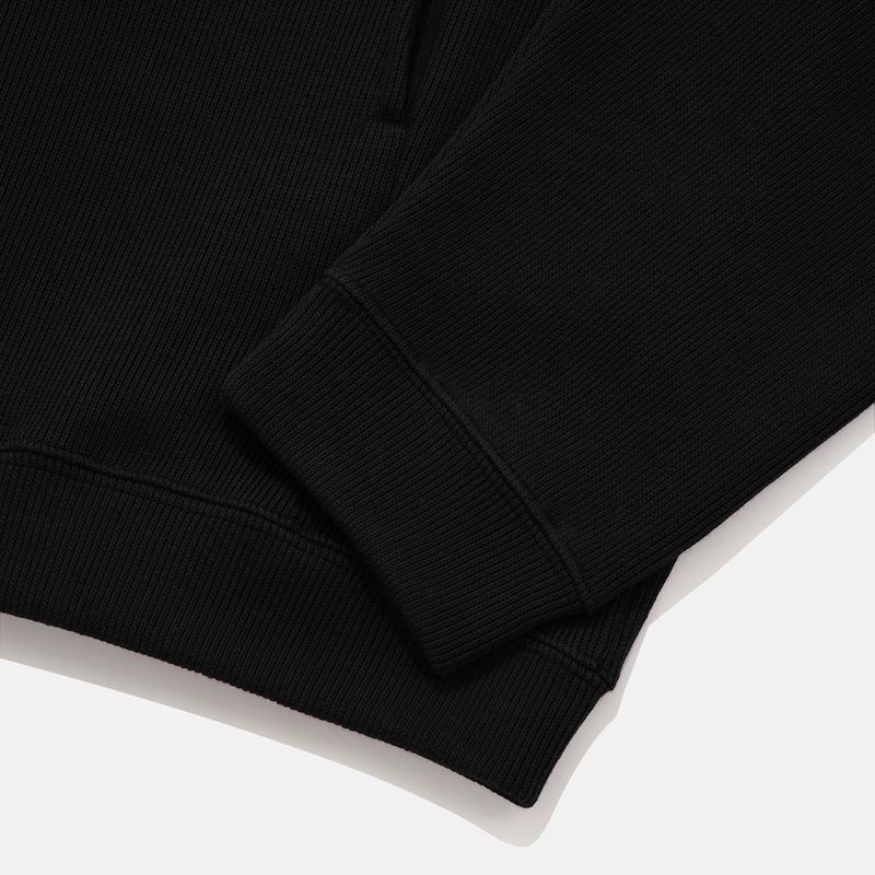 Fickle 2-WAY full zip-up / Black