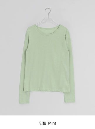 26SS★ [BAONHAUS] Seden Modal Layered Round T-shirt