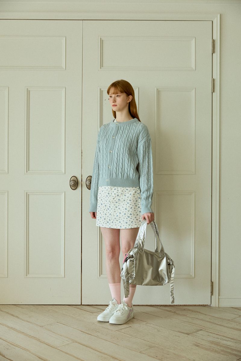 MARGARET TWIST CARDIGAN