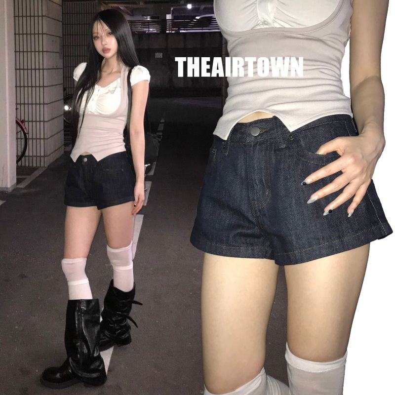 THEAIRTOWN(ザエアータウン)の「 asa denim shorts(2 color) (Pants)」